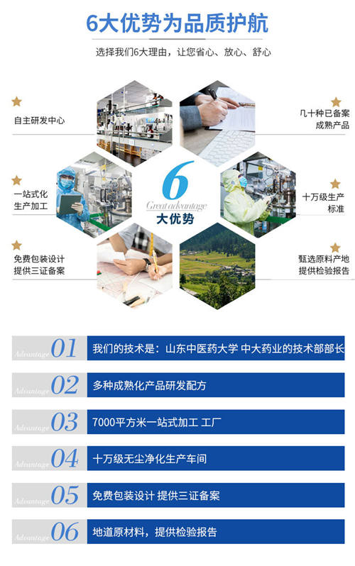 五谷代餐粉oem貼牌代加工優勢-德州健之源